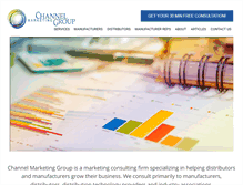 Tablet Screenshot of channelmkt.com